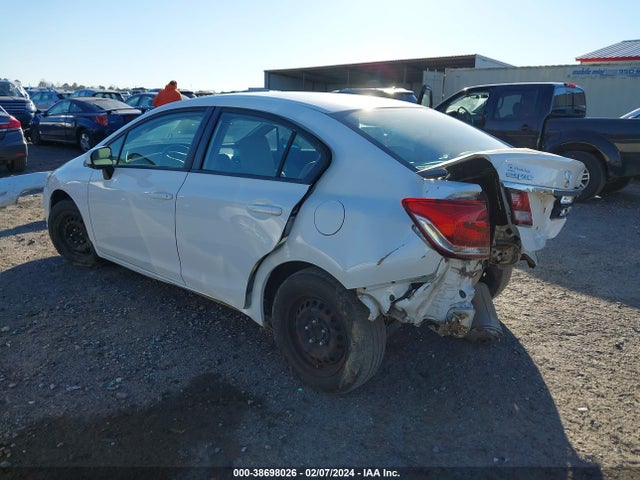 2014 HONDA CIVIC LX VIN: 2HGFB2F52EH548489
