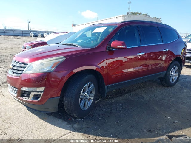 Chevrolet Traverse 1lt 2015 1GNKRGKD2FJ387510 Image 2