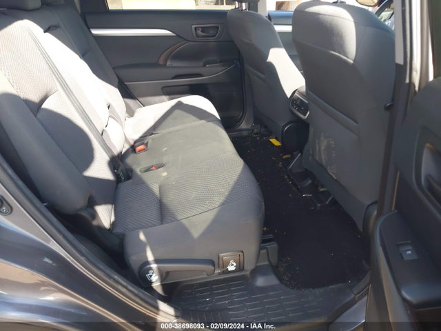 Toyota Highlander Le 2017 5TDBZRFH6HS356963 Image 8