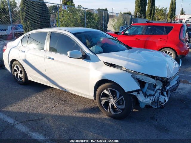 Honda ACCORD LX 2016 1HGCR2F38GA142005 Image 1