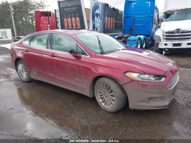 Продаж на аукціоні авто 2014 Ford Fusion Hybrid Se, vin: 3FA6P0LU3ER223389, номер лоту: 38698595