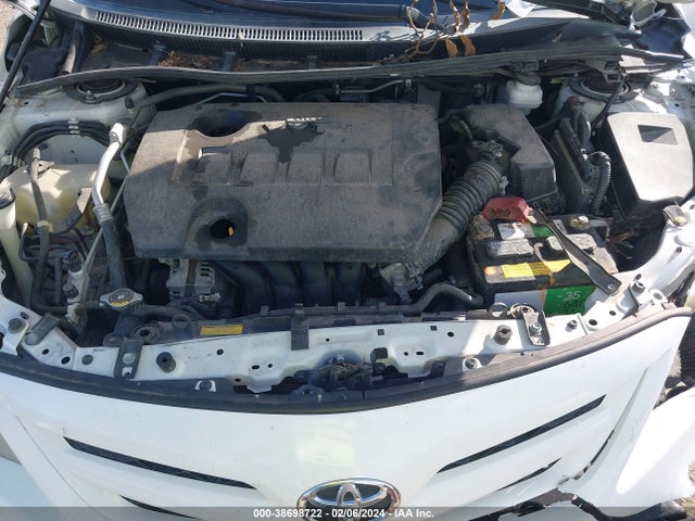 2012 TOYOTA COROLLA LE VIN: 5YFBU4EE2CP024576