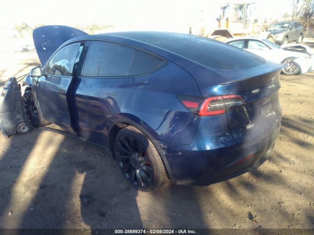 2022 TESLA MODEL Y 7SAYGDEF4NF380183 Photo 2