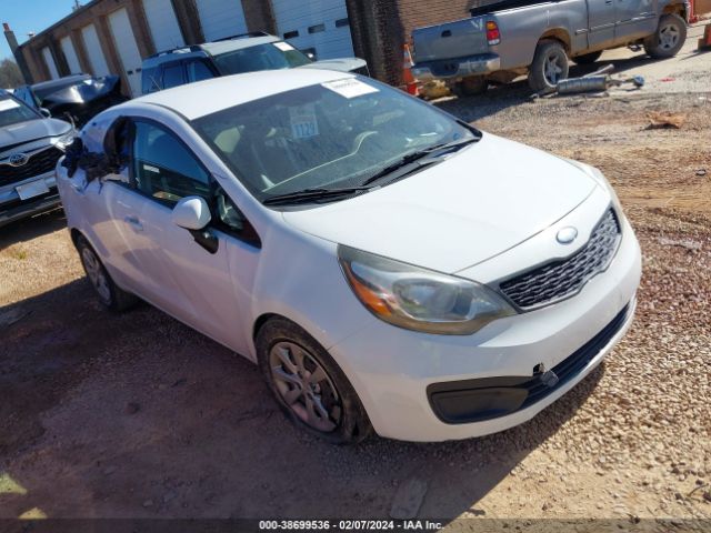 Auction sale of the 2013 Kia Rio Lx, vin: KNADM4A33D6236891, lot number: 38699536