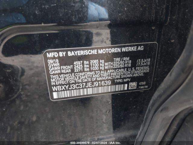 WBXYJ3C37JEJ91639 BMW X2 Sdrive28i