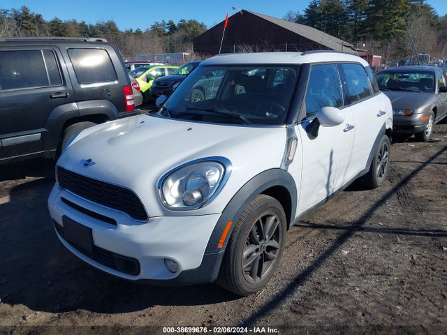 2012 MINI COOPER S COUNTRYMAN VIN: WMWZC3C51CWM26186