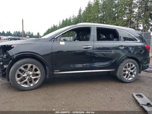 5XYPKDA53KG458221 KIA Sorento 3.3l Sxl