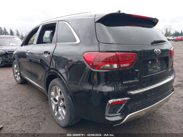5XYPKDA53KG458221 KIA Sorento 3.3l Sxl