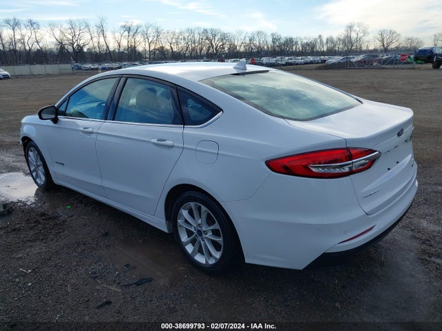 2019 FORD FUSION HYBRID SE VIN: 3FA6P0LU8KR240944