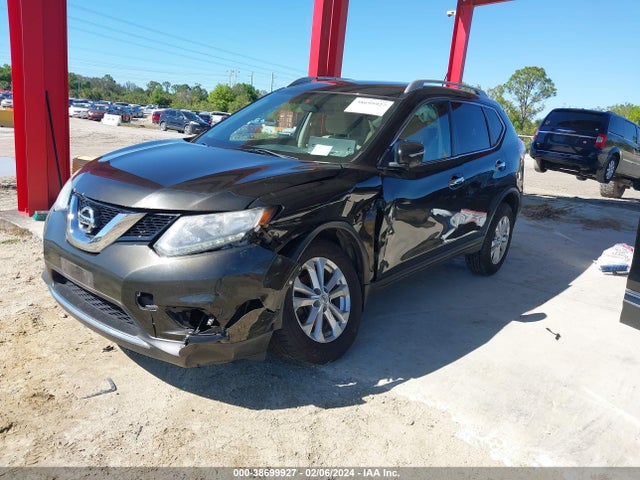 Nissan ROGUE SV 2015 KNMAT2MV5FP522829 Image 2
