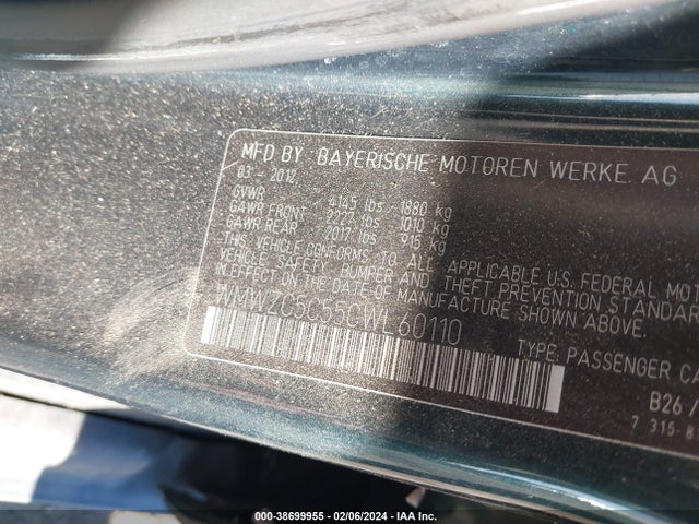 2012 MINI COOPER S COUNTRYMAN WMWZC5C55CWL60110 Photo 8