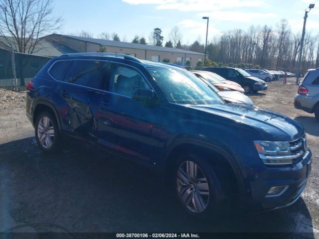 Auction sale of the 2019 Volkswagen Atlas 3.6l V6 Sel Premium, vin: 1V2NR2CA3KC503369, lot number: 38700106