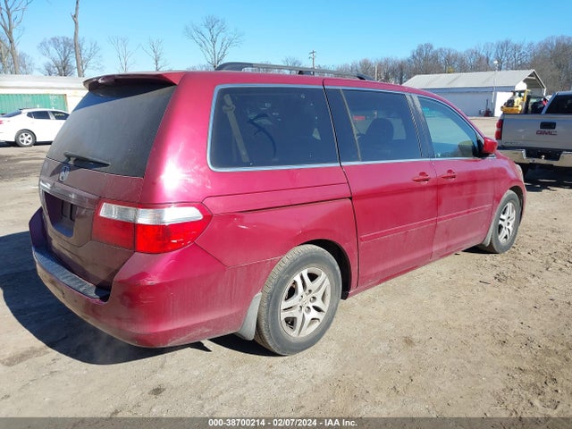 2006 Honda Odyssey Ex-l მანქანა იყიდება აუქციონზე, vin: 5FNRL38666B125085, აუქციონის ნომერი: 38700214