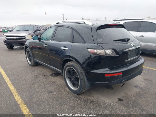 2005 INFINITI FX35 VIN: JNRAS08W85X205295
