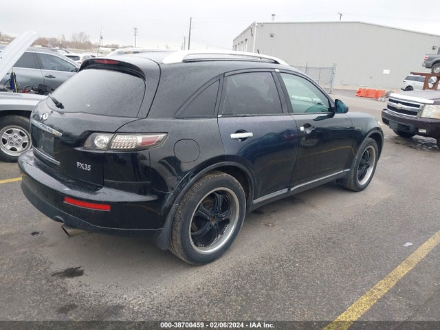 2005 INFINITI FX35 VIN: JNRAS08W85X205295