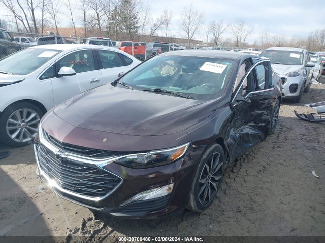 2020 CHEVROLET MALIBU FWD RS VIN: 1G1ZG5ST4LF024495
