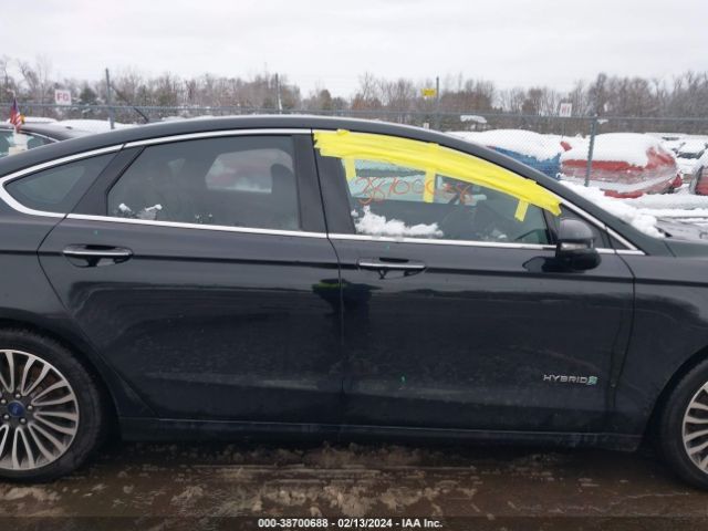3FA6P0RU6HR403266 Ford Fusion Hybrid Titanium