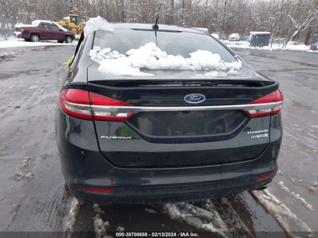 3FA6P0RU6HR403266 Ford Fusion Hybrid Titanium
