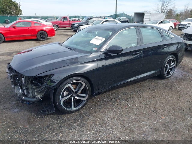 2021 HONDA ACCORD SPORT VIN: 1HGCV1F31MA020393