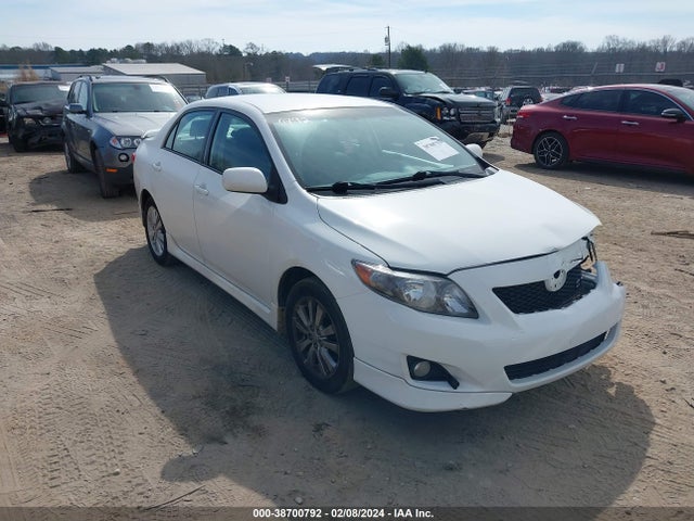 2010 TOYOTA COROLLA S VIN: 2T1BU4EE1AC486947