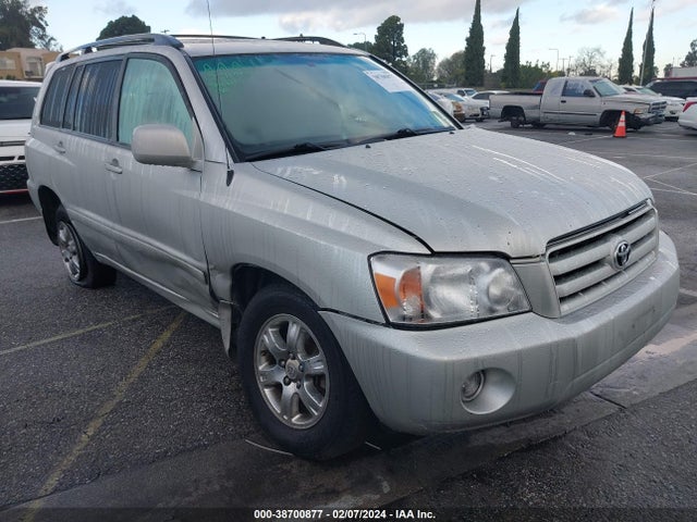 2007 TOYOTA HIGHLANDER V6 VIN: JTEGP21A770143028