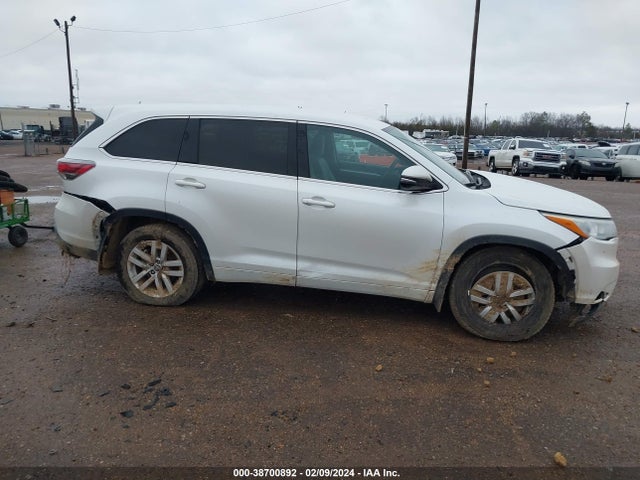 Toyota Highlander Le V6 2016 5TDBKRFH0GS289702 Image 13