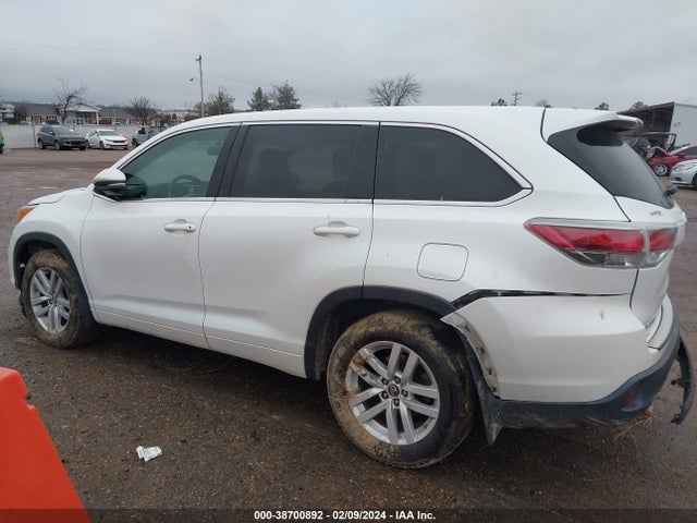 Toyota Highlander Le V6 2016 5TDBKRFH0GS289702 Image 14