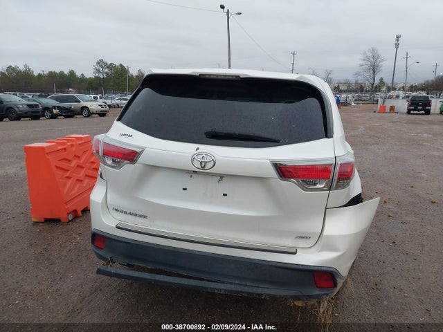 Toyota Highlander Le V6 2016 5TDBKRFH0GS289702 Image 16