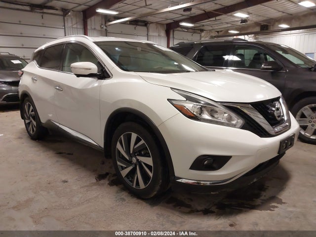 2015 NISSAN MURANO PLATINUM VIN: 5N1AZ2MH9FN270485