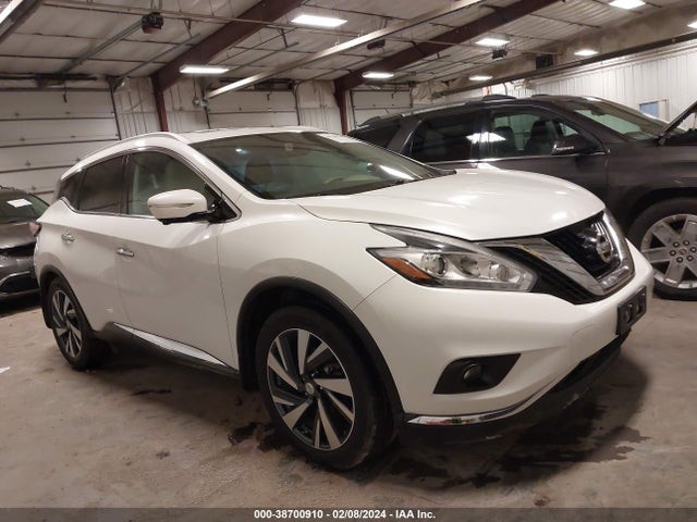 2015 NISSAN MURANO PLATINUM VIN: 5N1AZ2MH9FN270485