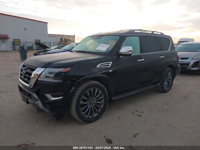 Nissan Armada Platinum 2wd 2022 JN8AY2CC3N9163246 Image 2