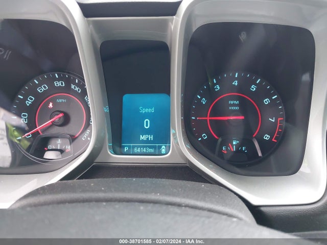 Chevrolet Camaro 1lt 2014 2G1FB1E39E9264398 Image 7