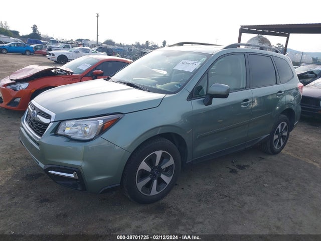 2018 SUBARU FORESTER 2.5I PREMIUM VIN: JF2SJAEC7JH459142