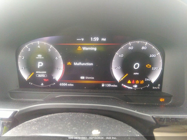 2023 INFINITI QX60 LUXE AWD VIN: 5N1DL1FS9PC365353