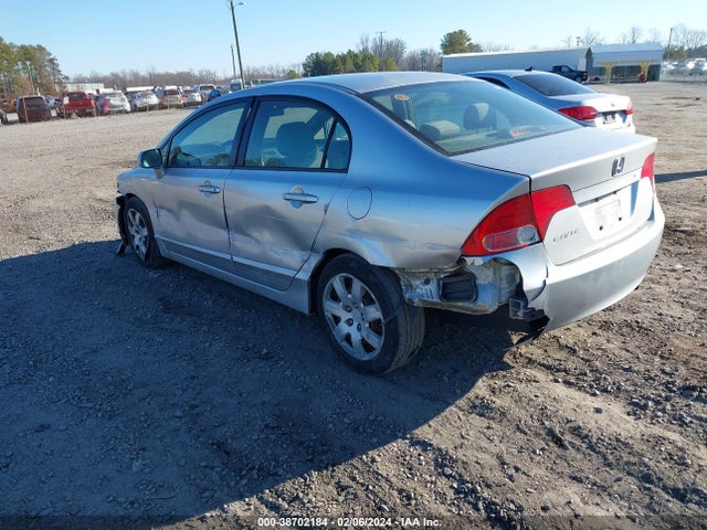 2007 HONDA CIVIC LX VIN: JHMFA165X7S009009