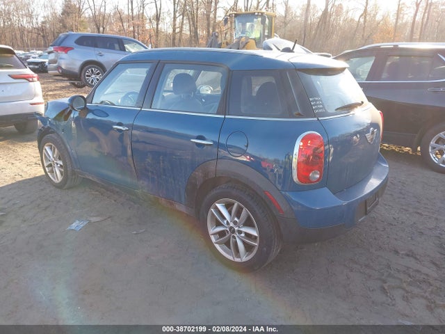 2012 MINI COOPER COUNTRYMAN WMWZB3C57CWM30035 Photo 2