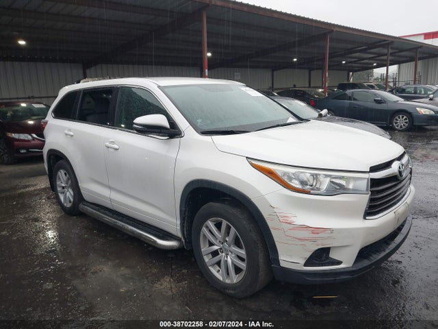 Toyota Highlander Le V6 2015 5TDBKRFH9FS124567 Image 6