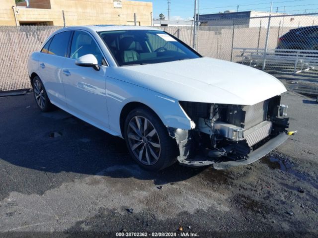 2020 AUDI A4 WAUHMAF49LA047725
