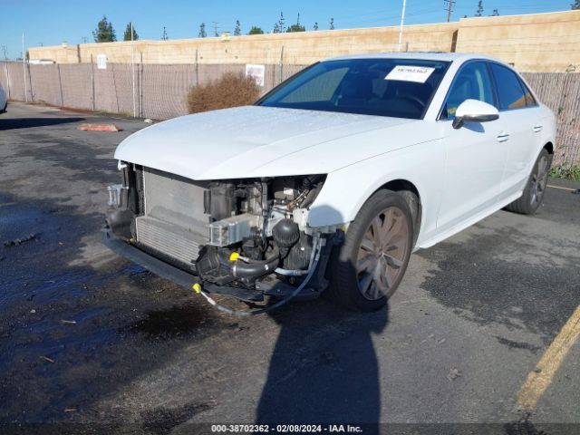 2020 AUDI A4 WAUHMAF49LA047725 Photo 1