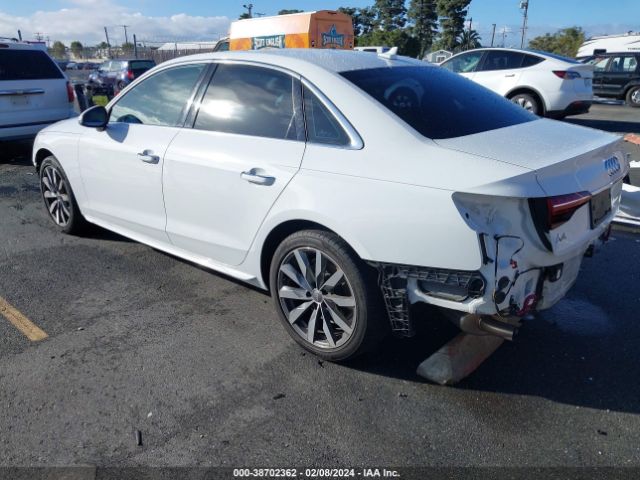 2020 AUDI A4 WAUHMAF49LA047725 Photo 2