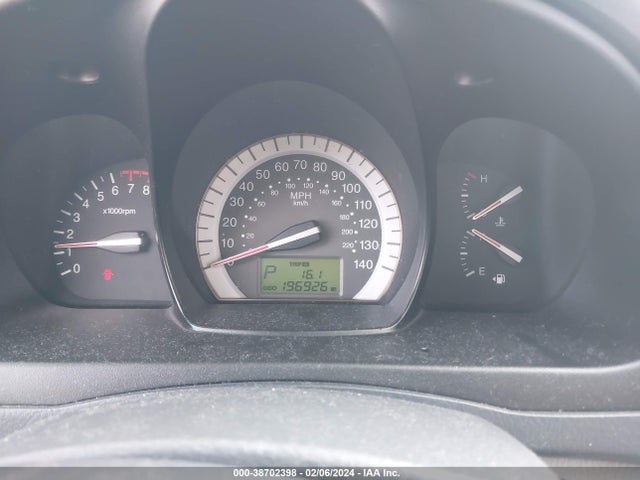 2007 KIA SPECTRA EX VIN: KNAFE121275446216