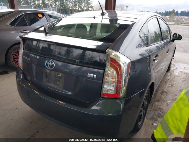 2013 TOYOTA PRIUS THREE VIN: JTDKN3DU1D1704510