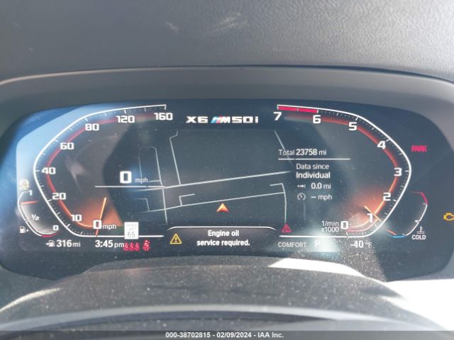 5UXCY8C00LLE40465 BMW X6 M50i