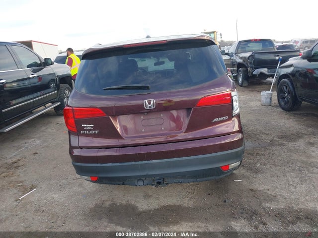 Honda Pilot Ex-l 2016 5FNYF6H58GB044411 Image 16