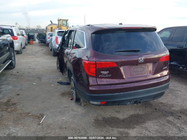 Honda Pilot Ex-l 2016 5FNYF6H58GB044411 Image 3