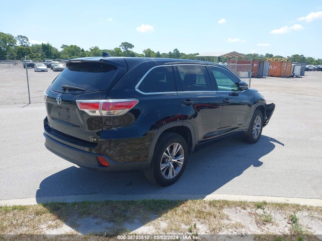 Toyota Highlander Le Plus V6 2016 5TDZKRFH2GS168636 Image 4