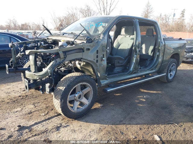 RAM 1500 Big Horn  4x4 5'7 Box 2021 1C6SRFFT8MN696142 Image 2