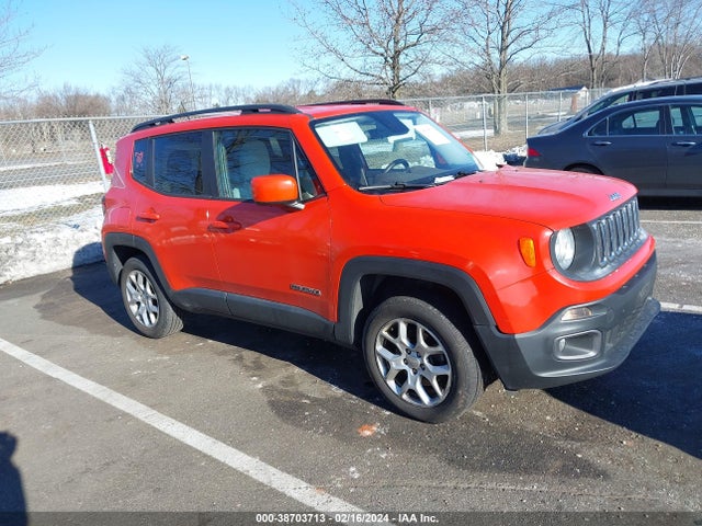 Продаж на аукціоні авто 2016 Jeep Renegade Latitude, vin: ZACCJBBT9GPC69423, номер лоту: 38703713