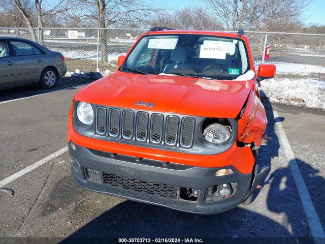 Продаж на аукціоні авто 2016 Jeep Renegade Latitude, vin: ZACCJBBT9GPC69423, номер лоту: 38703713