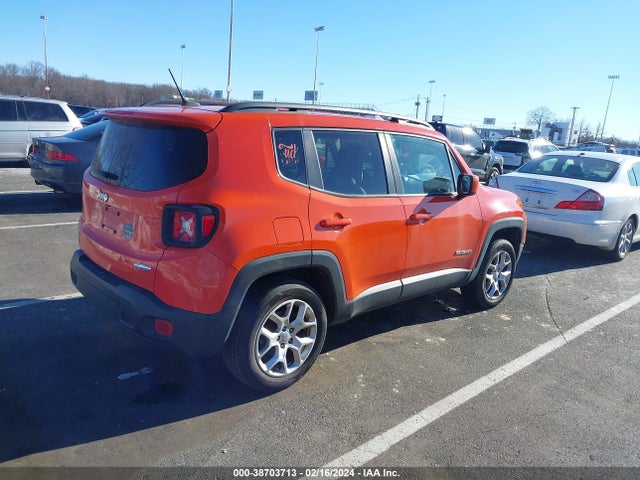 Продаж на аукціоні авто 2016 Jeep Renegade Latitude, vin: ZACCJBBT9GPC69423, номер лоту: 38703713